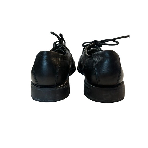 Steve Madden Yorrk Men 9.5 M Black Leather Square Toe Heels - Picture 8 of 13